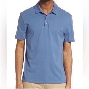 ❤️‍🔥FIRM PRICE❤️‍🔥VINCE Regular Fit Garment Dyed Cotton Polo Shirt